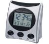 Budík DCF Techno Line WT 221 - stříbrná