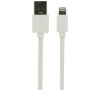 Datový kabel Energizer HighTech Ultra flat, USB/lightning, 1,2m, černý (C21UBLIGBK4)