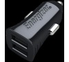 Energizer nabíječka do auta HighTech, 2 USB, micro-USB kabel, 2,4A, černá (DCA2BHMC3)