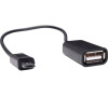 Sandberg OTG Adaptér Micro USB do USB s kabelem, černý (440-64)
