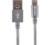 Sandberg USB do micro-USB kabel, 1 m, šedý (480-03)