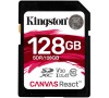 KINGSTON Canvas React 128GB SDXC / U3 V30 A1 / CL10 (SDR/128GB)