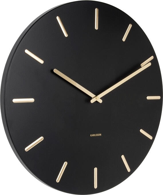 Designové nástěnné hodiny 5716BK Karlsson 45cm