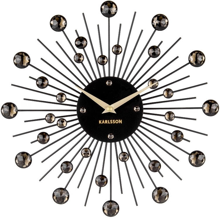 Designové nástěnné hodiny 4860BK Karlsson 30cm