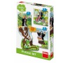 Krtek na louce 3-5 baby puzzle