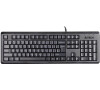A4tech KR-92, klávesnice, CZ/US, USB, voděodolná, černá