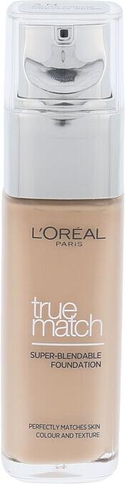 Makeup L'Oréal Paris True Match Super-Blendable Foundation, 30 ml, odstín 3.N
