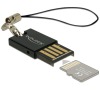 DeLock USB2.0 čtečka paměťových karet microSD (91648)
