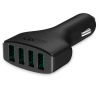 CC-01 AUTODOBÍJEČKA S 4 x USB VÝSTUPEM (2,4A, 48W) - ČERNÝ Forever