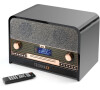 Technaxx Retro CD přehrávač, Bluetooth, DAB+/FM, AUX-IN & USB, černý (TX-102) (4754)