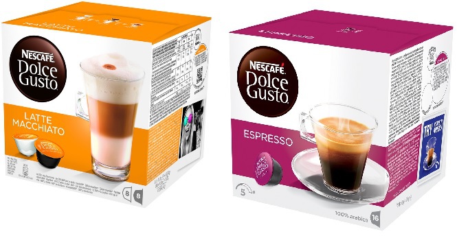 SET Kapsle Espresso Dolce Gusto + Kapsle Latte Macchiatto Dolce Gusto
