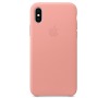 iPhone X Leather Case - Soft Pink (MRGH2ZM/A)