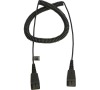 Jabra Extension cord, QD-QD, 0,5-2m, coiled (8730-009)