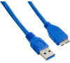 4World Kabel USB 3.0 AM-Micro BM 1.8m Blue (08963)