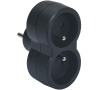 LEGRAND ADAPTÉR ČEL. 2X2P+T 16A,ČERNÁ. (050504)