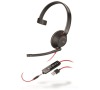 Plantronics Blackwire C5210, Mono, USB/Jack, MS (207577-01)