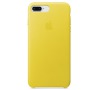 iPhone 8 / 7 Plus Leather Case - Spring Yellow (MRGC2ZM/A)