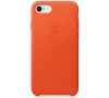 iPhone 8 / 7 Leather Case - Bright Orange (MRG82ZM/A)