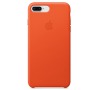 iPhone 8 / 7 Plus Leather Case - Bright Orange (MRGD2ZM/A)