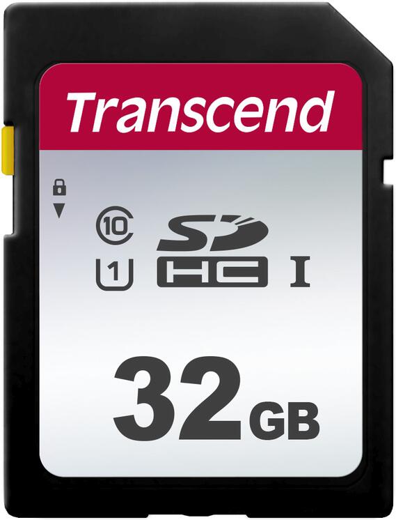 Transcend 32GB SDHC 300S (Class 10) UHS-I U1 paměťová karta (TS32GSDC300S)