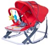Dětské lehátko CARETERO Aqua red