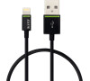 Kabel Leitz Complete Lightning na USB, 30 cm, černá (62090095)