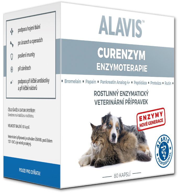 ALAVIS™ Curenzym podporující hojení 80 kapslí