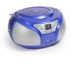 Technaxx Boombox CD přehrávač, BT, FM, USB, modrý (4763)