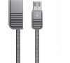 Remax RC-088m Linyo datový kabel micro USB,stříbrný (AA-7088)