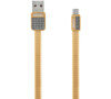 Remax RC-044m Platinum datový kabel, typ micro USB,zlatý (AA-7043)