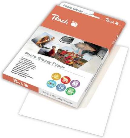 PEACH fotopapír lesklý A4, 240g/m2, 50 listů (PIP100-06)