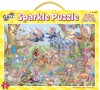 Třpytivé puzzle - pohádková zahrada 2*