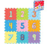 Pěnové puzzle číslice 9ks 32x32cm 10m+