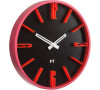 Designové nástěnné hodiny Future Time FT6010BK Numbers 30cm