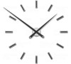Designové nalepovací hodiny Future Time FT9100BK Modular black 85cm