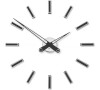Designové nalepovací hodiny Future Time FT9600BK Modular black 60cm