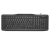 TRUST klávesnice CLASSICLINE KEYBOARD, black (20628)