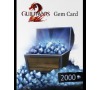 ESD Guild Wars 2 2000 Gem Card (246)