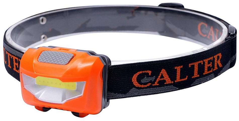 Čelovka CALTER® BASIC 3WCOB-120lm, 42g, 6-8h