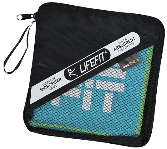 LIFEFIT® rychleschnoucí ručník z mikrovlákna 35x70cm, světle modrý