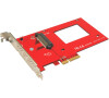 Addonics NVMe 2.5“ U.2 SSD PCIe adaptér (AD25NVMPX4)