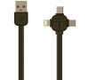 REMAX RC-066th datový kabel 3v1,černý (AA-7040)