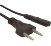 Gembird napájecí kabel pro NTB 2pin C8, 1,8m (PC-184/2)