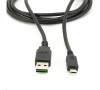 Gembird GEMBIRD kabel USB - microUSB, 1m, černý (CC-MUSB2D-1M)