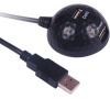PremiumCord USB 2.0 stolní držák USB, MF, 1,8m (ku2dock)