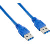 4World Kabel USB 3.0 AM-AM 5.0m Blue (08943)