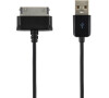 4World Datový kabel Galaxy Tab 1.0m Black (07939-OEM)
