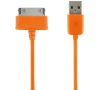 4World Datový kabel Galaxy Tab 1.0m Orange (07945-OEM)