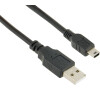 4World Datový kabel mini USB 1.8m Black (07882-OEM)