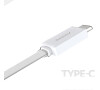 Datový kabel USB / USB C , barva bílá (AA-1121)